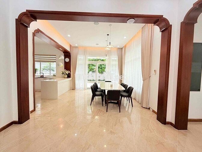 CHO THUÊ BIỆT THỰ NAM PHÚ VILLA, Q7 FULL NT CAO CẤP 85 TRIỆU/ THÁNG