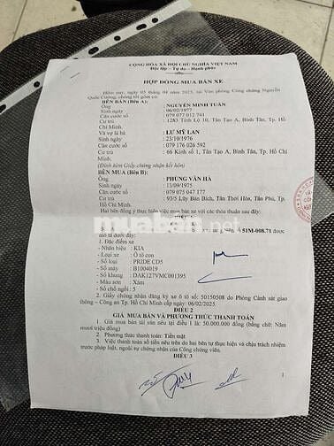 Kia CD5 2001 Biển Sài Gòn