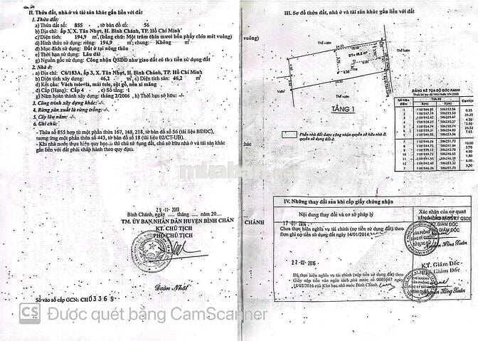 khu dân cư hiện hữu, ngay vành đai 3, hộ khẩu HCM , liên hệ ***