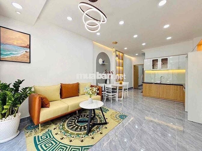 NGAY CHỢ HẠNH - 2 TẦNG 3PN - NHÀ MỚI FULL NỘI THẤT - 50M2 - CHỈ 5.95T