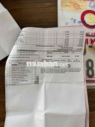 honda vison pb đặc biệt bstp 9 chủ khoá smkey