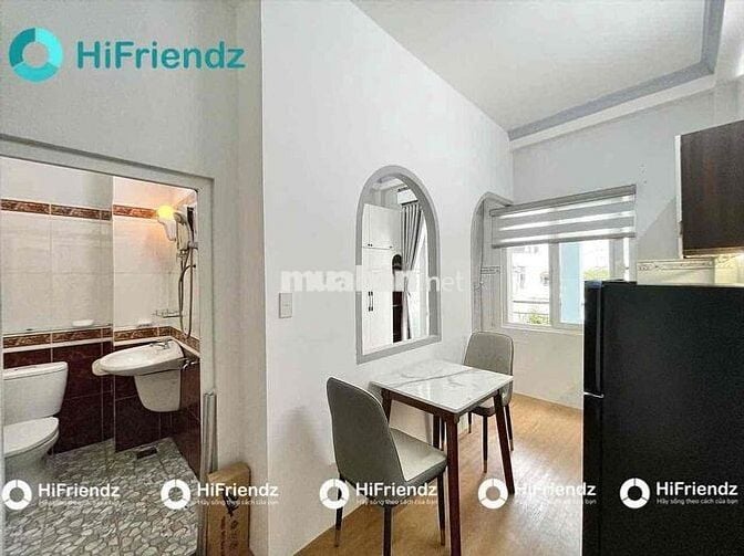 🔥NGAY KHU PHAN XÍCH LONG STUDIO 30M2 1PN-BALCON FULL NT - GIÁP BỜ KÈ