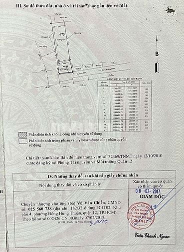 Tôi cần bán căn nhà ở ở đường ĐHT42, DT 101m2