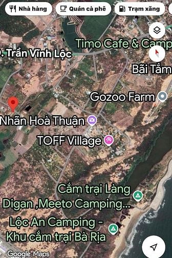 Chính chủ bán đất cách biển 5phút 244m² 100tc ngang 15m Xã Phước Hải