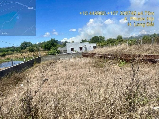 Chính chủ bán đất cách biển 5phút 244m² 100tc ngang 15m Xã Phước Hải