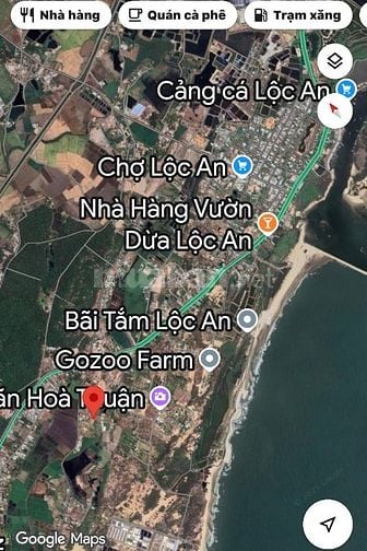 Chính chủ bán đất cách biển 5phút 244m² 100tc ngang 15m Xã Phước Hải