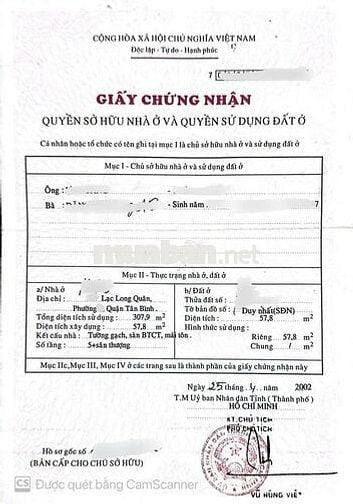 Mặt tiền KD Lạc Long Quân, Q. Tân Bình, dt58m2 đúc thật 6 tầng