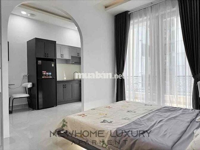 CĂN HỘ CAO CẤP FULL NT DẠNG 1PN - NHÀ ĐẸP - MỚI XÂY 100%