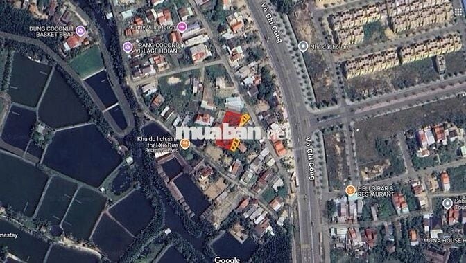 đất tại đường Rừng Dừa Bảy Mẫu, Phường Cẩm Thanh, Hội An