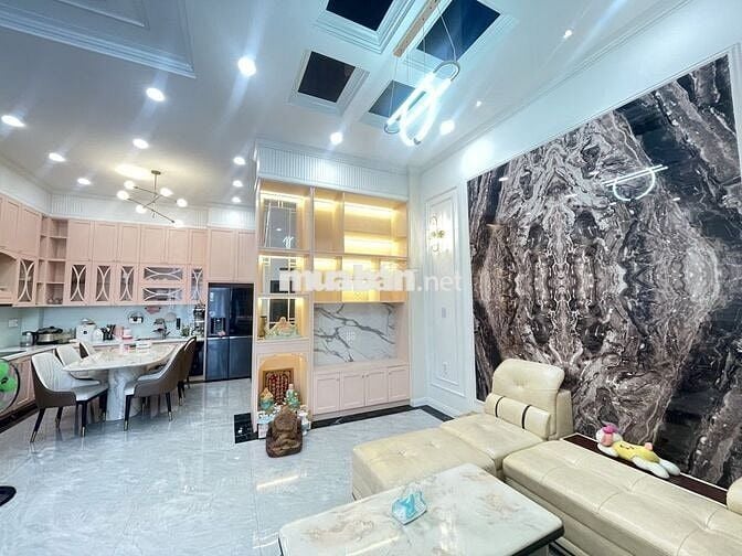 BÁN NHÀ BẾN LỘI BTĐA BÌNH TÂN NHÀ ĐẸP 5 TẦNG FULL NT CHÂU ÂU HXH 7.6T