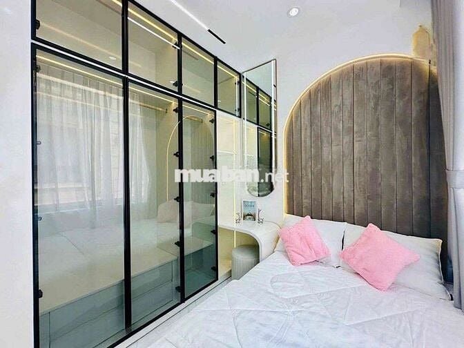 👺NHÀ MỚI FULL NT TRỆT-LỮNG-2LẦU-SÂN THƯỢNG gần CÔNG VIÊN LÀNG HOA