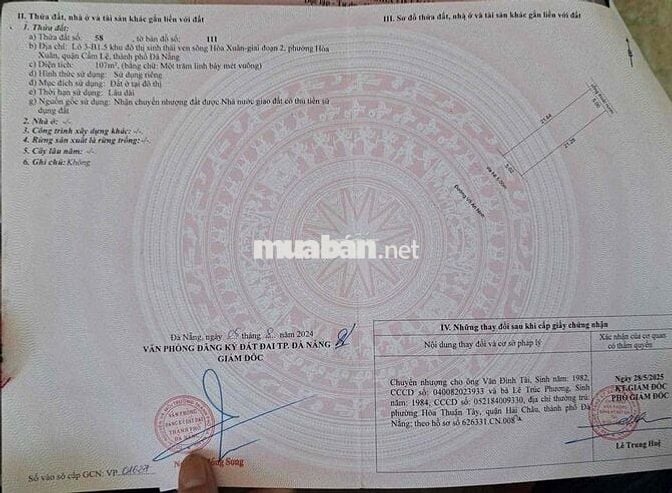 🧧 BÁN : 2 LÔ LIỀN KỀ : VÕ AN NINH  ( 10,5M )