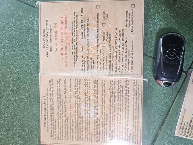 Captiva 2007 máy ngon lên nhiều đồ chơi hơn 100củ