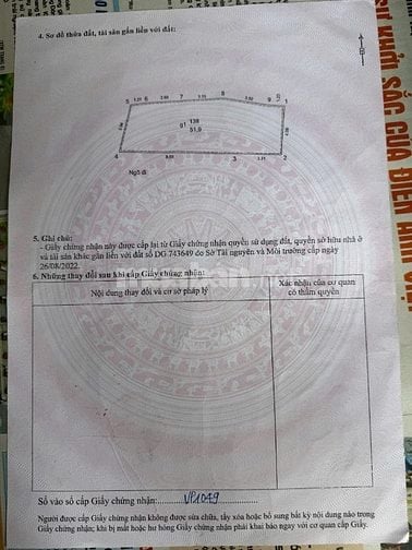 Bán đất ngõ 234 Khâm Thiên cách phố 50m