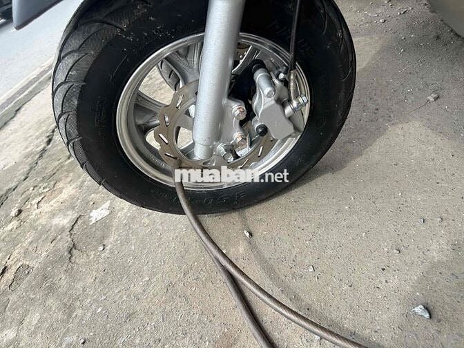 vespa 50cc xám đen bs Kiên Giang zin mới ton