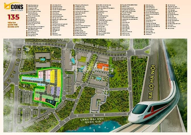 Nhà phố liền kề Bcons Uni Valley