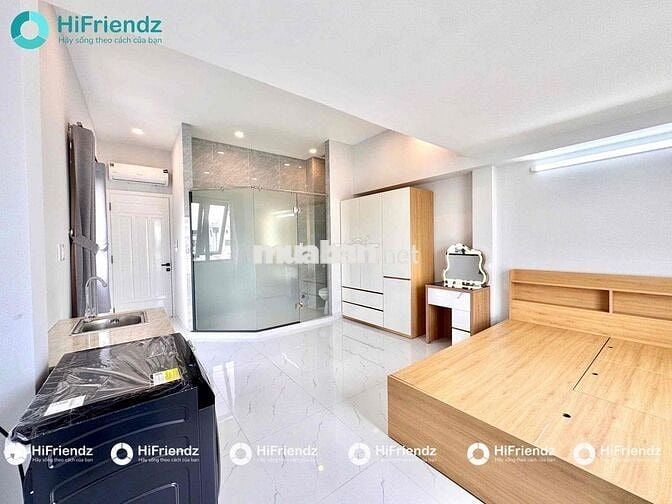 Cho Thuê Căn Hộ Studio Full NT Mới 100% - Thang Máy, Hầm Xe Sát Q5,Q1