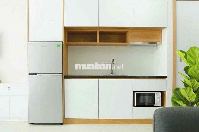 CHO THUÊ CĂN HÔ TRUNG TÂM ĐỐI DIỆN TOÀ BECAMEX TOWER  1PN FULL