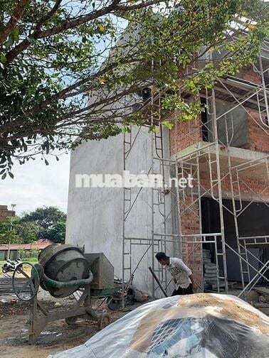 NHÀ XÂY MỚI, CUỐI THÁNG BÀN GIAO, THIẾT KẾ 1 TRỆT 2 LẦU