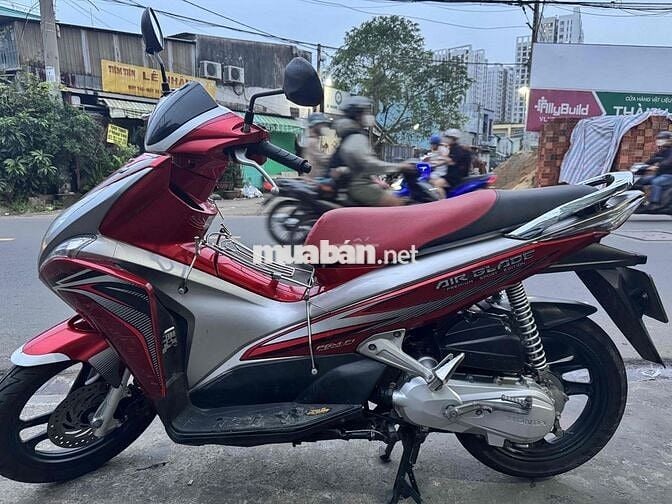 Honda Air Blade Đỏ bạc