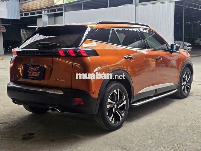 Peugeot 2008 2021 GT Line 1.2L Turbo, màu cam