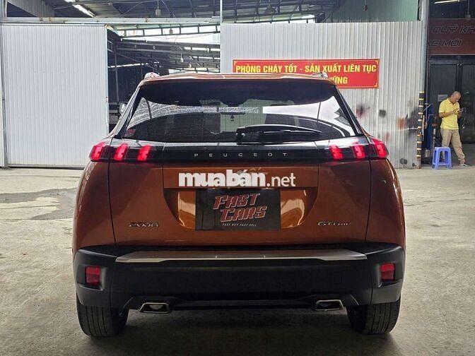 Peugeot 2008 2021 GT Line 1.2L Turbo, màu cam