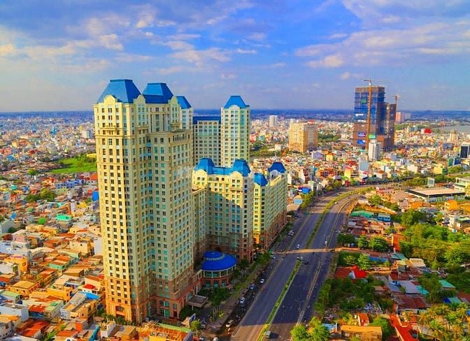 Căn hộ bán tại The Manor Bình Thạnh tầng thấp gồm 3 phòng ngủ 135m2