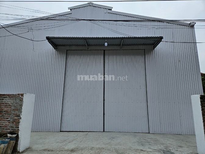 Cho thuê kho xưởng mới xây kiên cố 