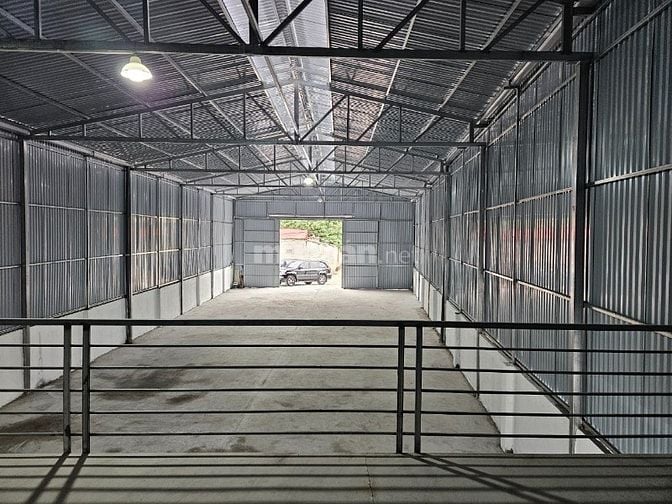 Cho thuê kho xưởng mới xây kiên cố 