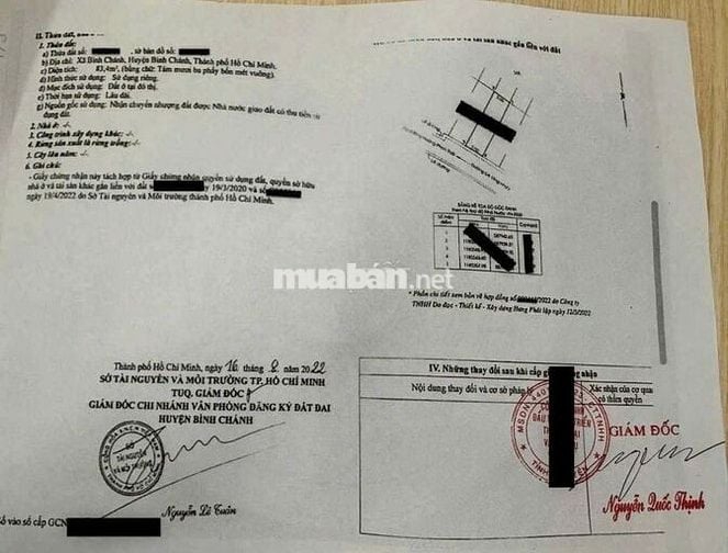 Bán thanh lý căn nhà cấp 4 ở Ấp 2, Hoàng Phan Thái, H.Bình Chánh