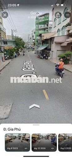 Bán nhà Nở Hậu 4m*18m mặt tiền kinh doanh đường Gia Phú