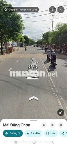 Bán đất 2 mặt tiền đường Mai Đăng Chơn