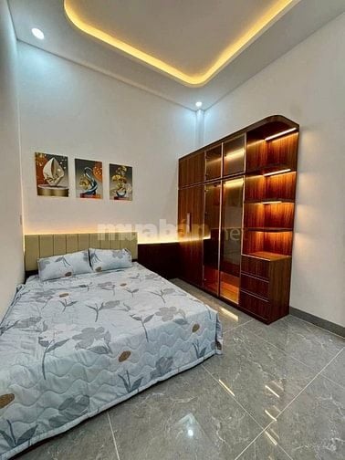 CHỦ GIẢM 200 TRIỆU BÁN GẤP NHÀ 1T/1L MỚI 100% ĐƯỜNG HUỲNH VĂN LUỸ 