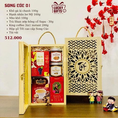 Hộp Quà Tết 2026 Đẳng Cấp – Giải Pháp Quà Tặng Cho Doanh Nghiệp