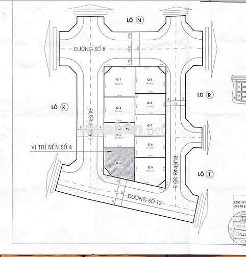 Bán gấp lô đất góc 2 mặt tiền View sông thoáng máy kdc sadeco Q7