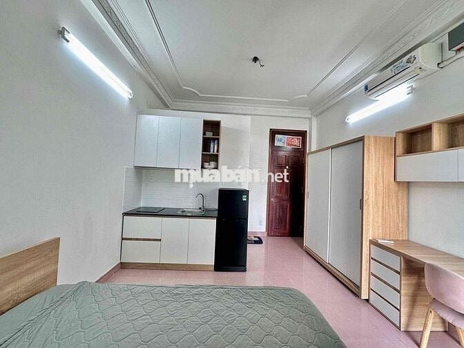 STUDIO BAN CÔNG LỚN NGAY CHỢ HOÀ HƯNG - KHU AN NINH CAO