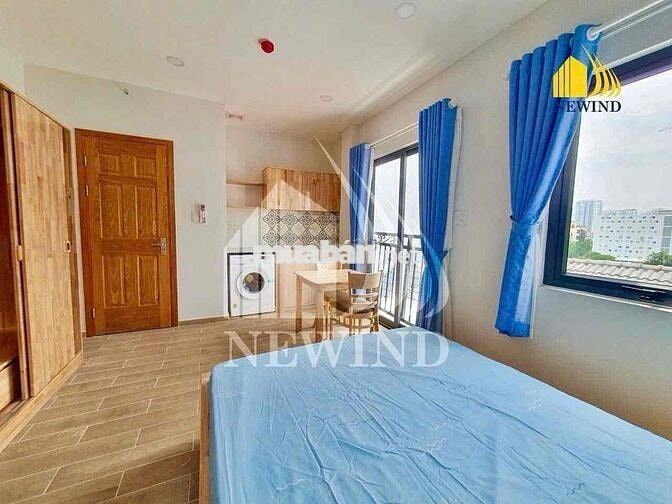 Phòng ban công máy giặt riêng gần Lotte, Rmit, Tdtu cho thuê