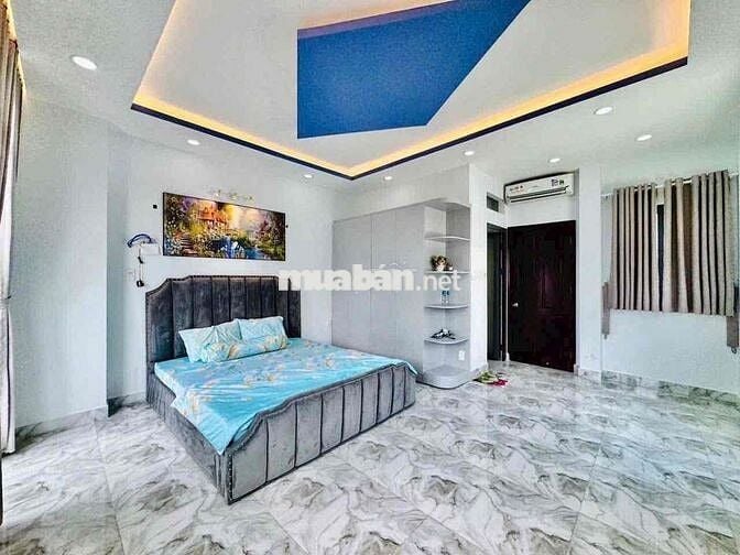 NHÀ MỚI TINH FULL NT XE HƠI NGỦ TRONG NHA 3PN THỐNG NHẤT P16 GÒ VẤP