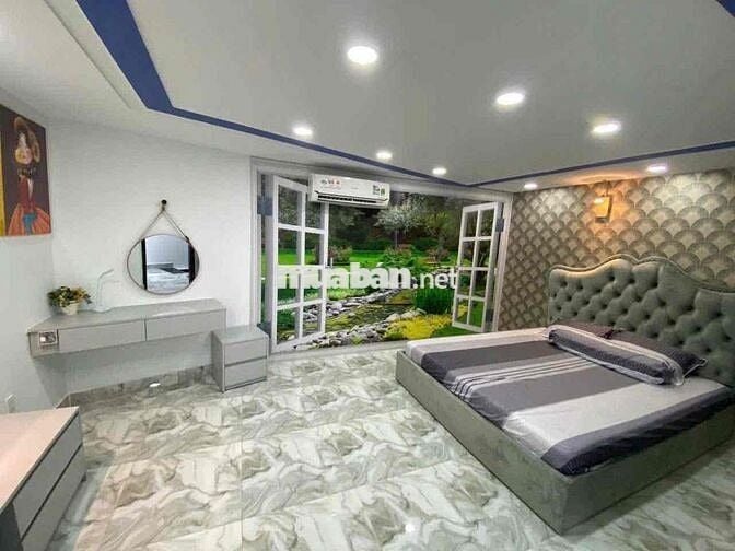 NHÀ MỚI TINH FULL NT XE HƠI NGỦ TRONG NHA 3PN THỐNG NHẤT P16 GÒ VẤP