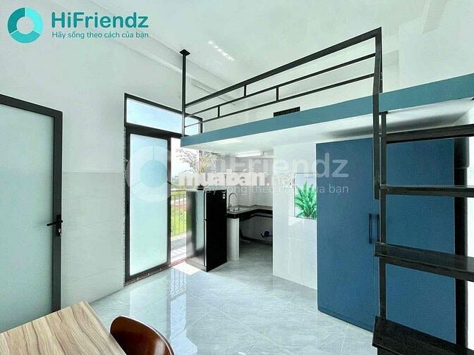 CHO THUÊ DUPLEX BAN CÔNG FULL NỘI THẤT MỚI ĐƯỜNG VƯỜN LÀI GẦN VLU NTTU