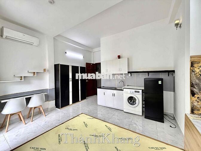 Cho Thuê Căn Hộ Bancol Máy Giặt Riêng Full NT Đi Bộ Qua Đại Học UEH