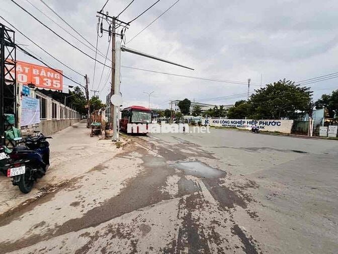 Hiệp Phước - nhà bè, bán đất 100m2 kèm nhà cấp 4, giá 3.55 tỷ