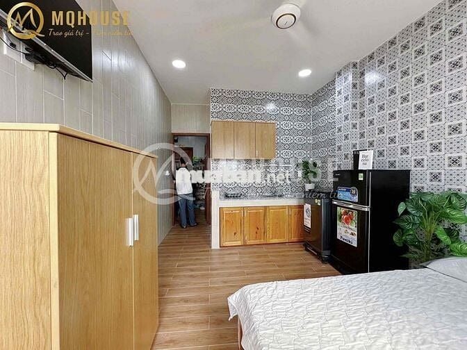 Căn Hộ Stu Ban Công 30m2 FullNT Cao Cấp Có Thang Máy Gần Chợ Bà Chiểu