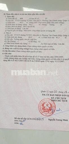 Cho thuê nhà 6x15 đường Lâm Thị Hố