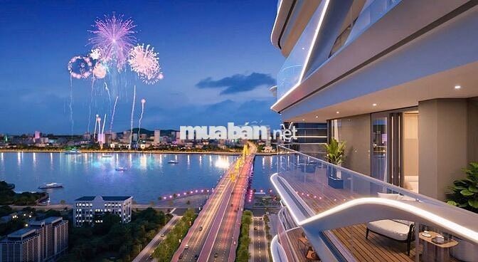 Sở hữu căn hộ view sông và biển đẹp trung tâm Cầu Rồng Đà Nẵng.