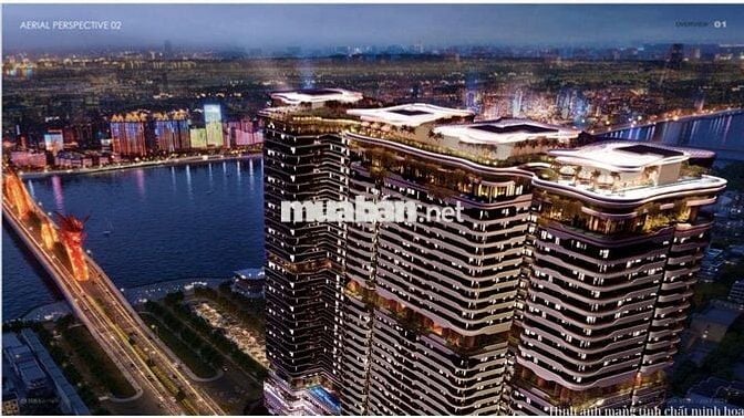 Sở hữu căn hộ view sông và biển đẹp trung tâm Cầu Rồng Đà Nẵng.