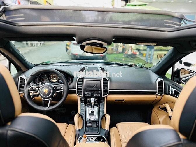 Porsche Cayenne 2015 3.6 V6 Đen/Kem