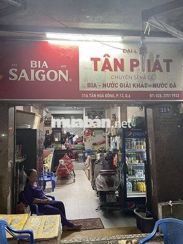 Nhà mặt tiền cạnh hẻm, sát bên trường cấp 1-3-2, siêu thị, chợ, bvq6