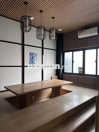 Mặt bằng ngay Becamex 7,5x35m. 1 trệt 2 Lầu sẵn máy lạnh