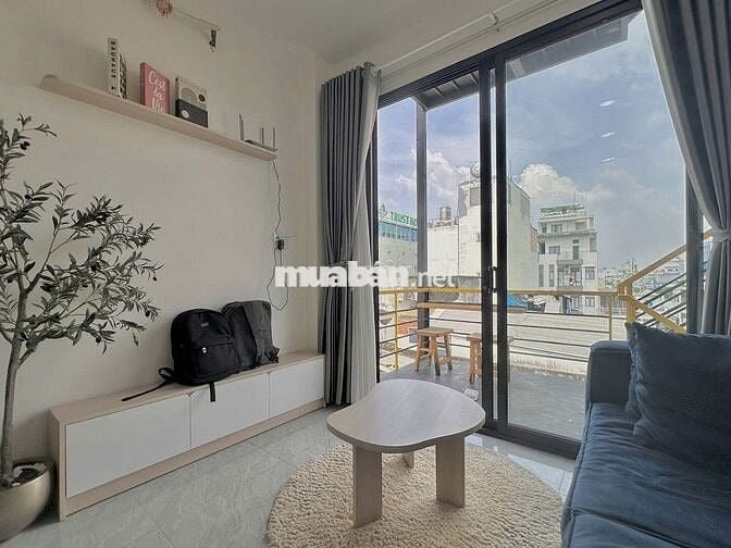 CĂN HỘ 1PN BAN CÔNG_GẦN HÀNG XANH BÀ CHIỄU_GIÁP Q1 Q3 PHÚ NHUẬN